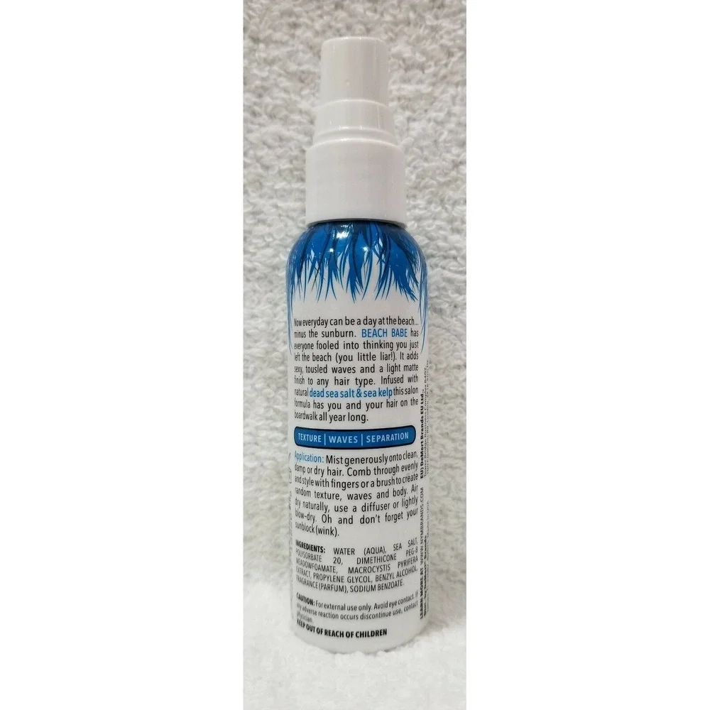Not Your Mother's BEACH BABE Texturizing Sea Salt Spray Kelp Dead 2 oz/60mL New